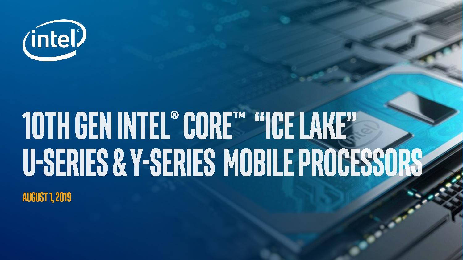 Transistor tafel Speels Intel Launches First 10th Gen Intel Core Processors - VideoCardz.com