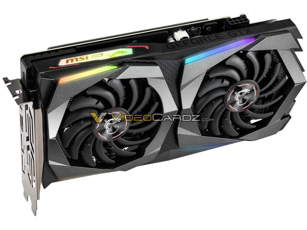 MSI GeForce GTX 1660 SUPER GAMING X & VENTUS XS pictured