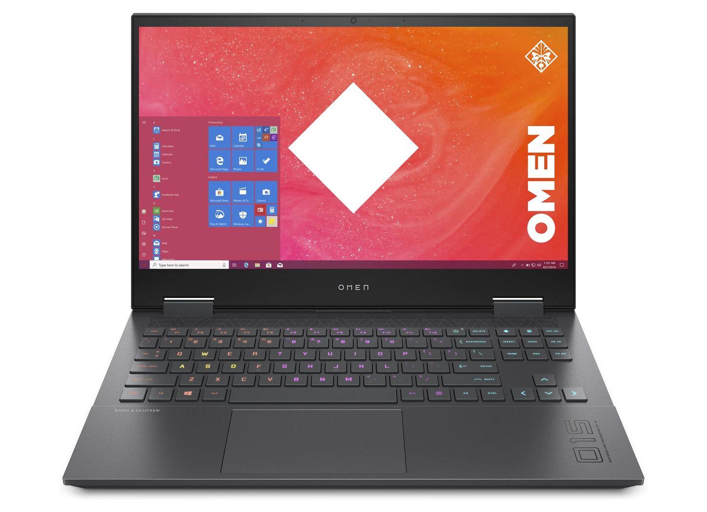HP OMEN 15 (2020) laptop features Ryzen 7 4800H and GeForce RTX 