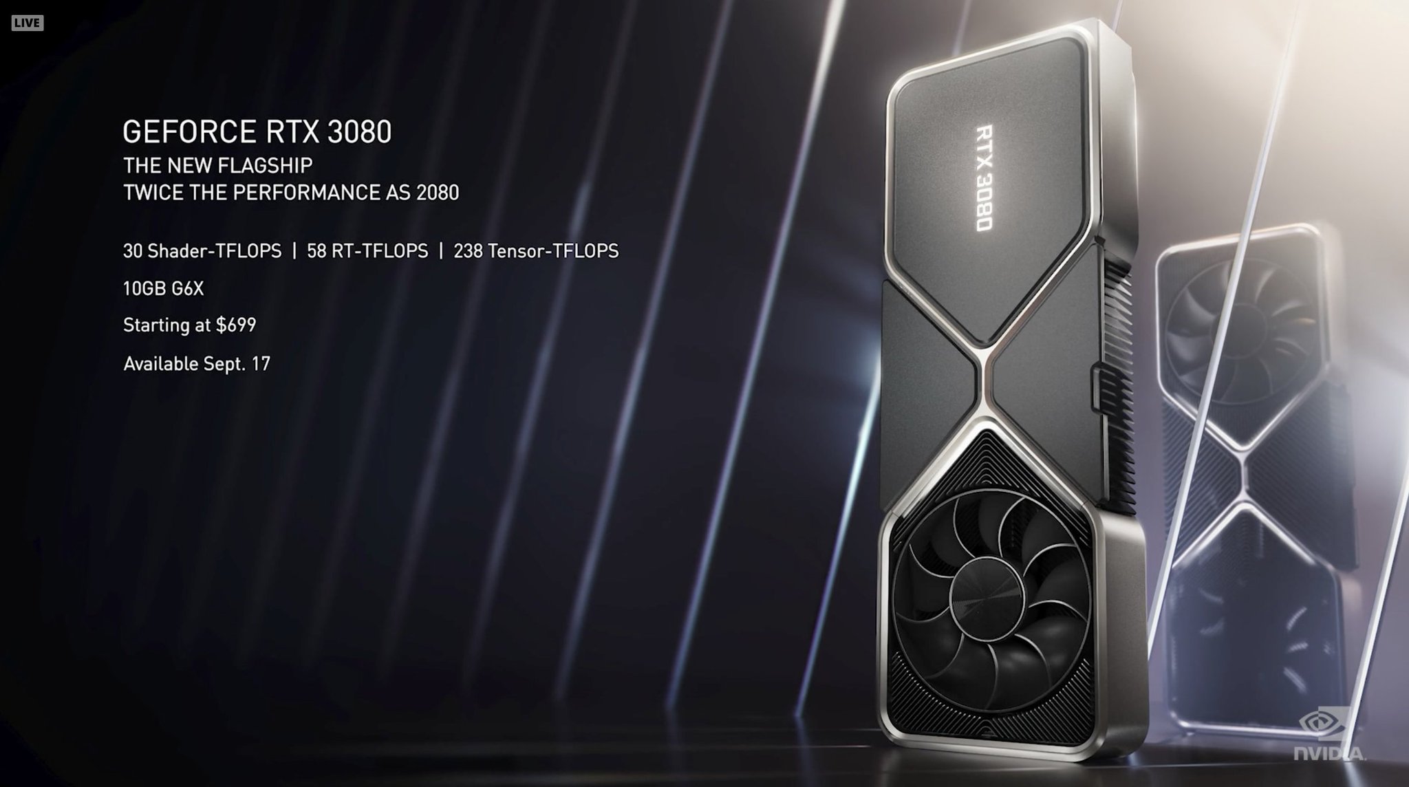 Nvidia Announces Geforce Rtx 3090 Rtx 3080 And Rtx 3070