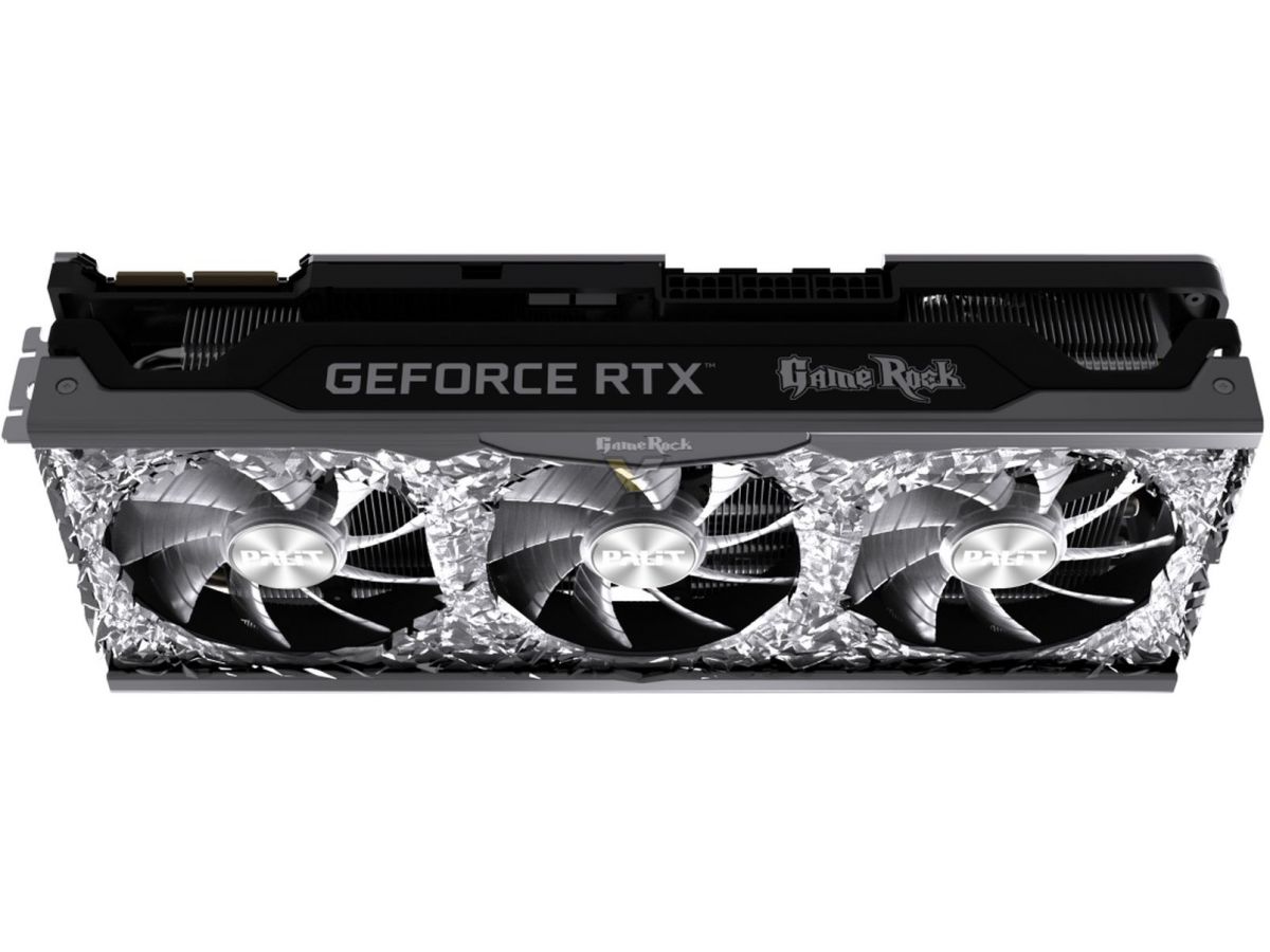 PALIT launches GeForce RTX 30 GameRock series, with TDP up to 420W 