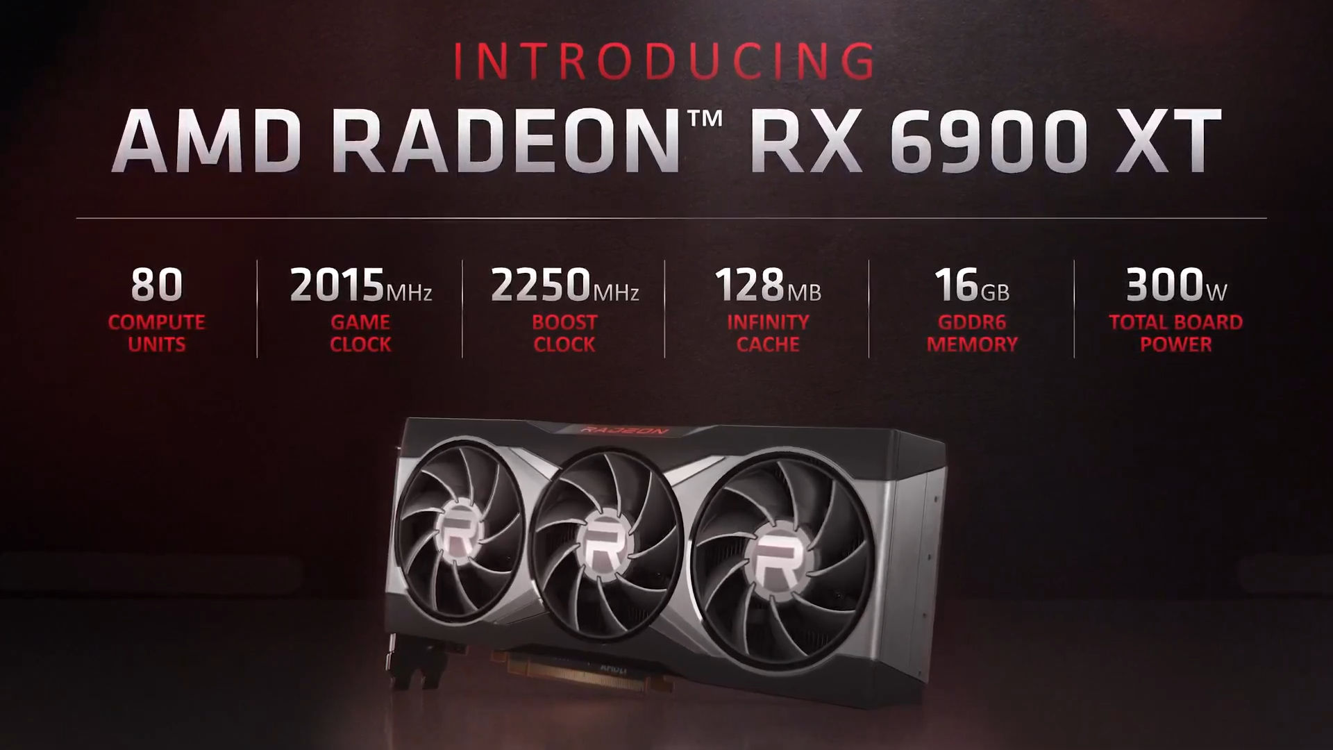 AMD announces Radeon RX 6900XT, RX 6800XT and RX 6800 graphics
