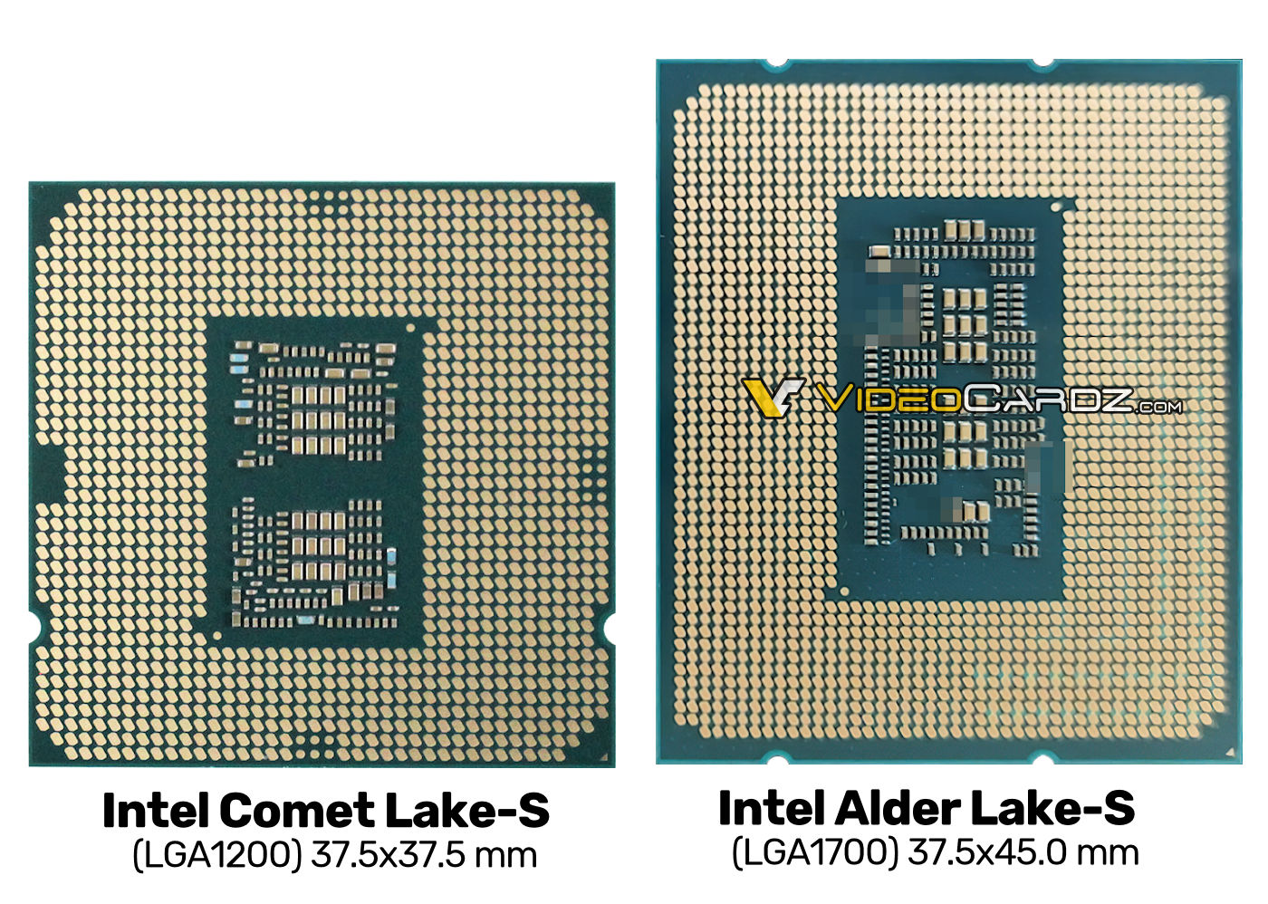 Intel® Desktop Processors Socket LGA1151 and LGA1200 Comparison