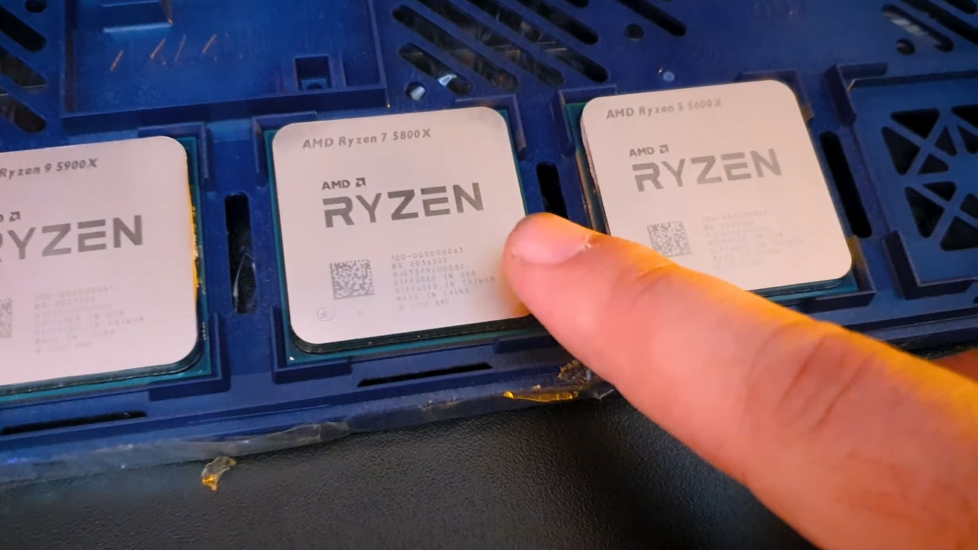 AMD Ryzen 9 5900X, Ryzen 7 5800X and Ryzen 5 5600X tested in 16