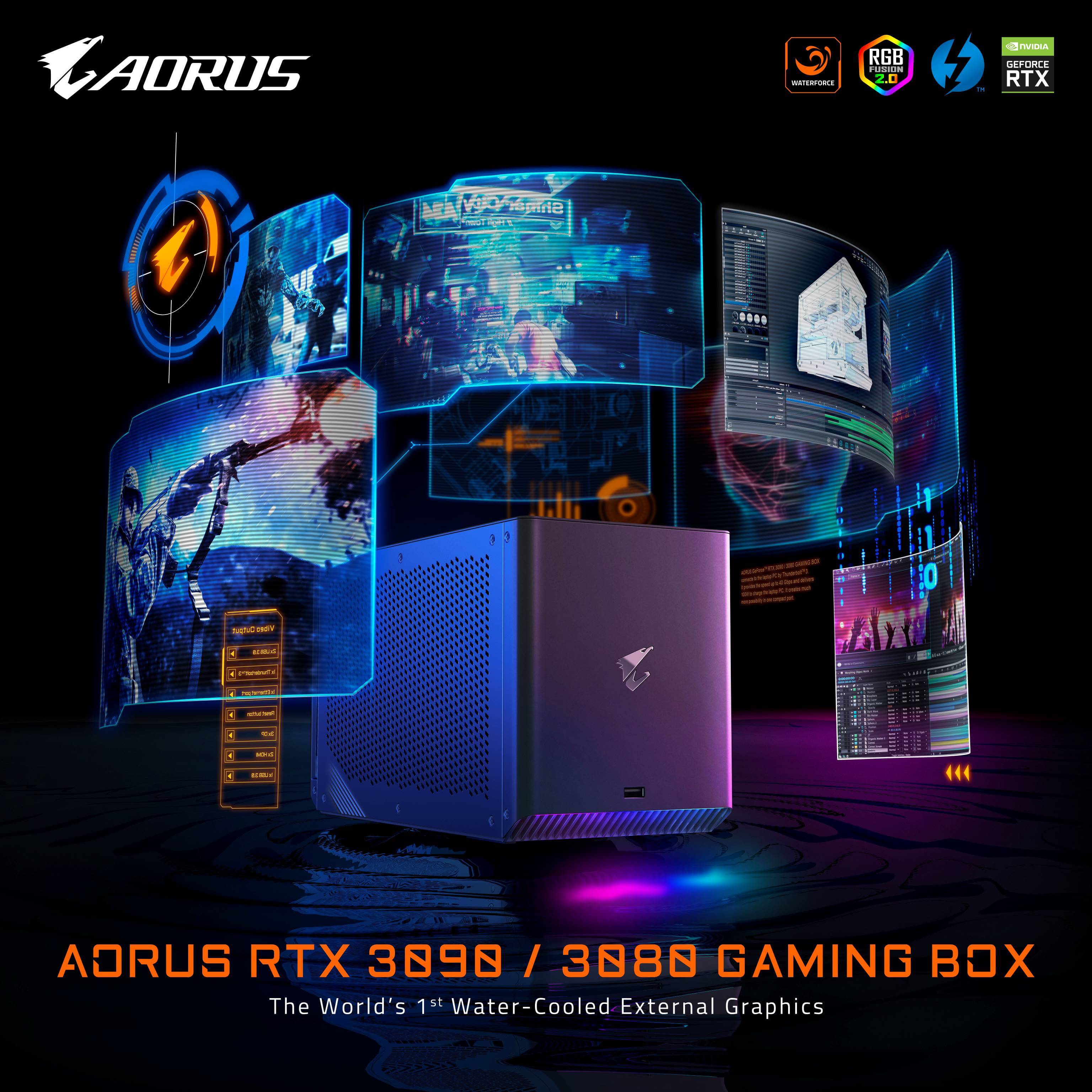 GIGABYTE Launches AORUS RTX 3090/3080 GAMING BOX - VideoCardz.com