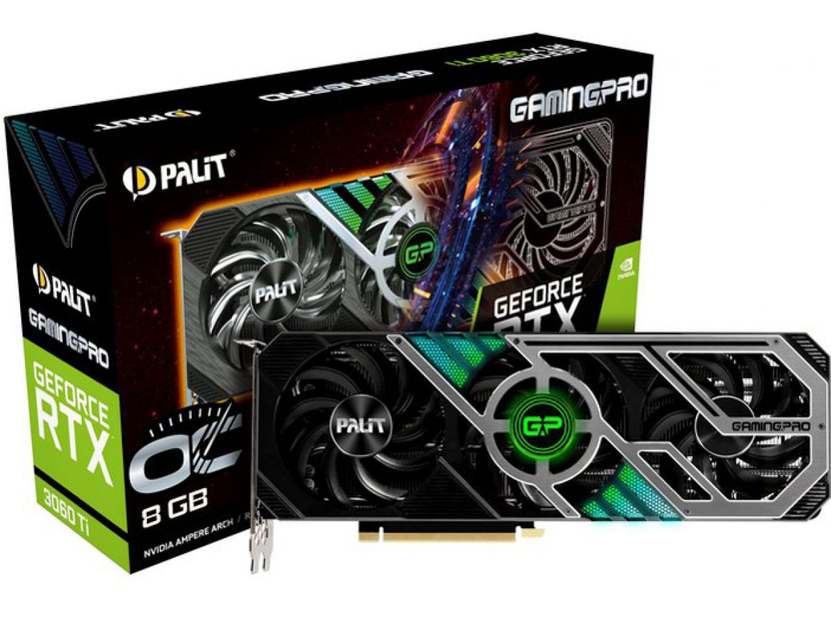 Palit GeForce RTX 3060 Ti GamingPro and Dual pictured