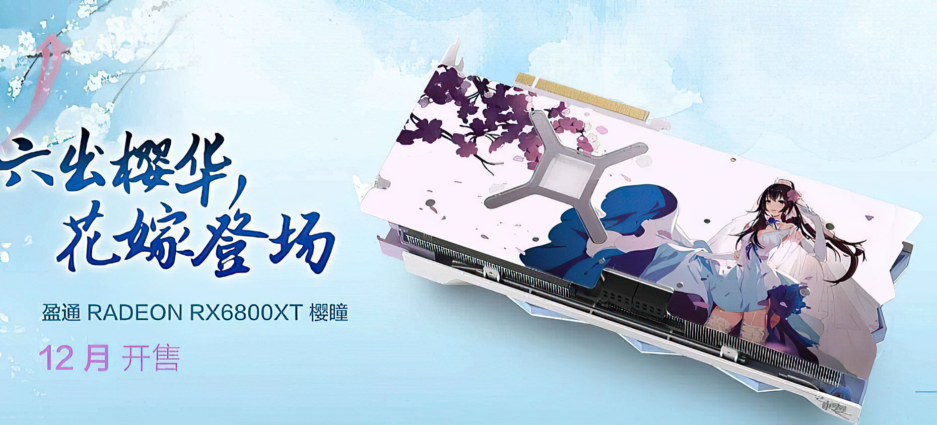 Yeston Radeon Rx 6800 Xt Sakura Edition Pictured Videocardz Com