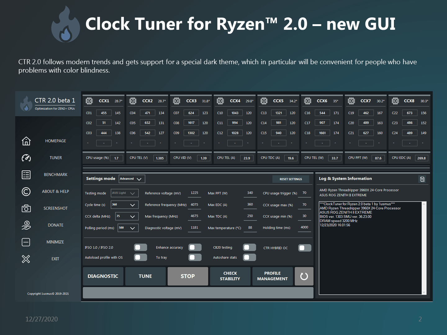 IgorsLab] Clock Tuner for Ryzen 2.0 Tutorial and Download – New version  with support for Ryzen 5000, Hybrid OC and Phoenix Mode : r/hardware