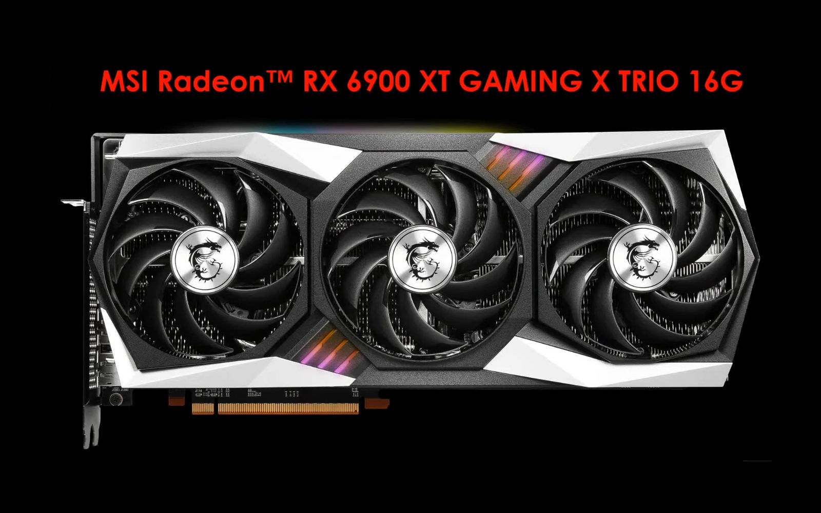 MSI shows off Radeon RX 6800 XT GAMING X TRIO, confirms RX 6900 XT GAMING X  TRIO