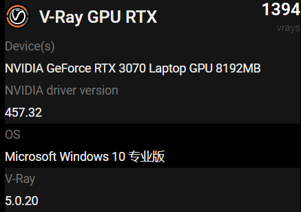 RTX 3070 Mobility