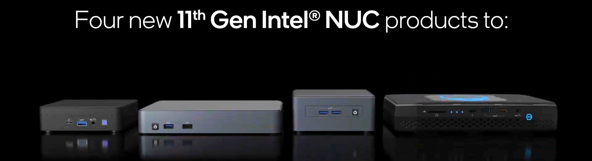  Intel Mini PC, Intel NUC 11 with Newest 11th Gen Core