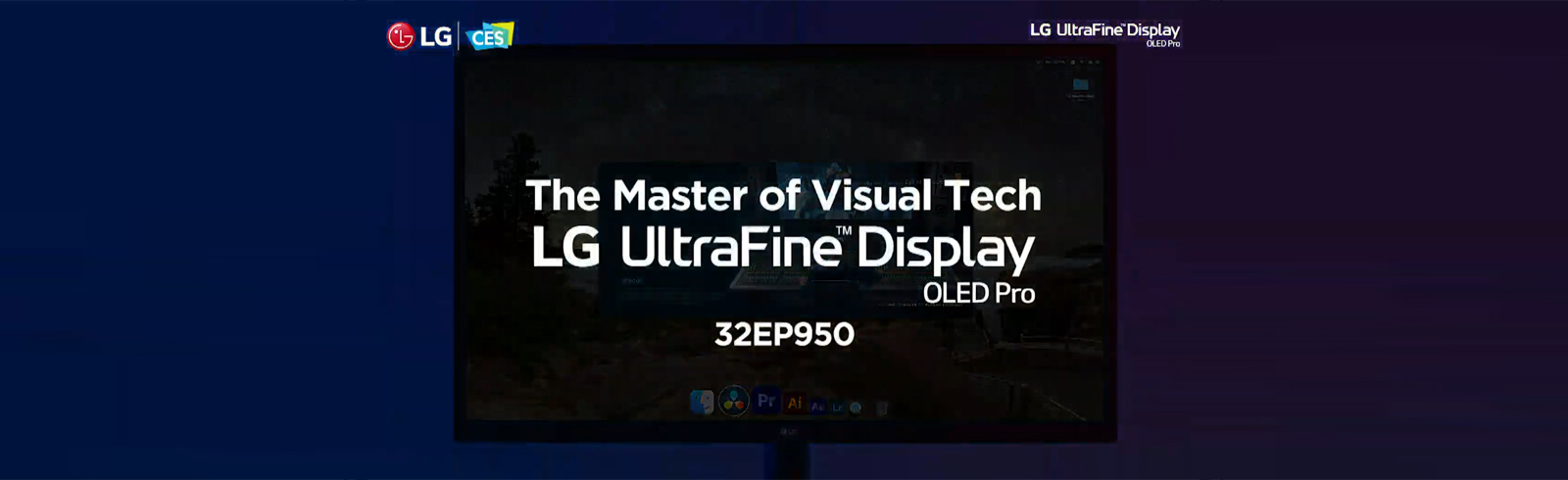 LG Écran OLED 4K 31,5'' avec gradation des pixels et rapport de contraste  de 1M : 1
