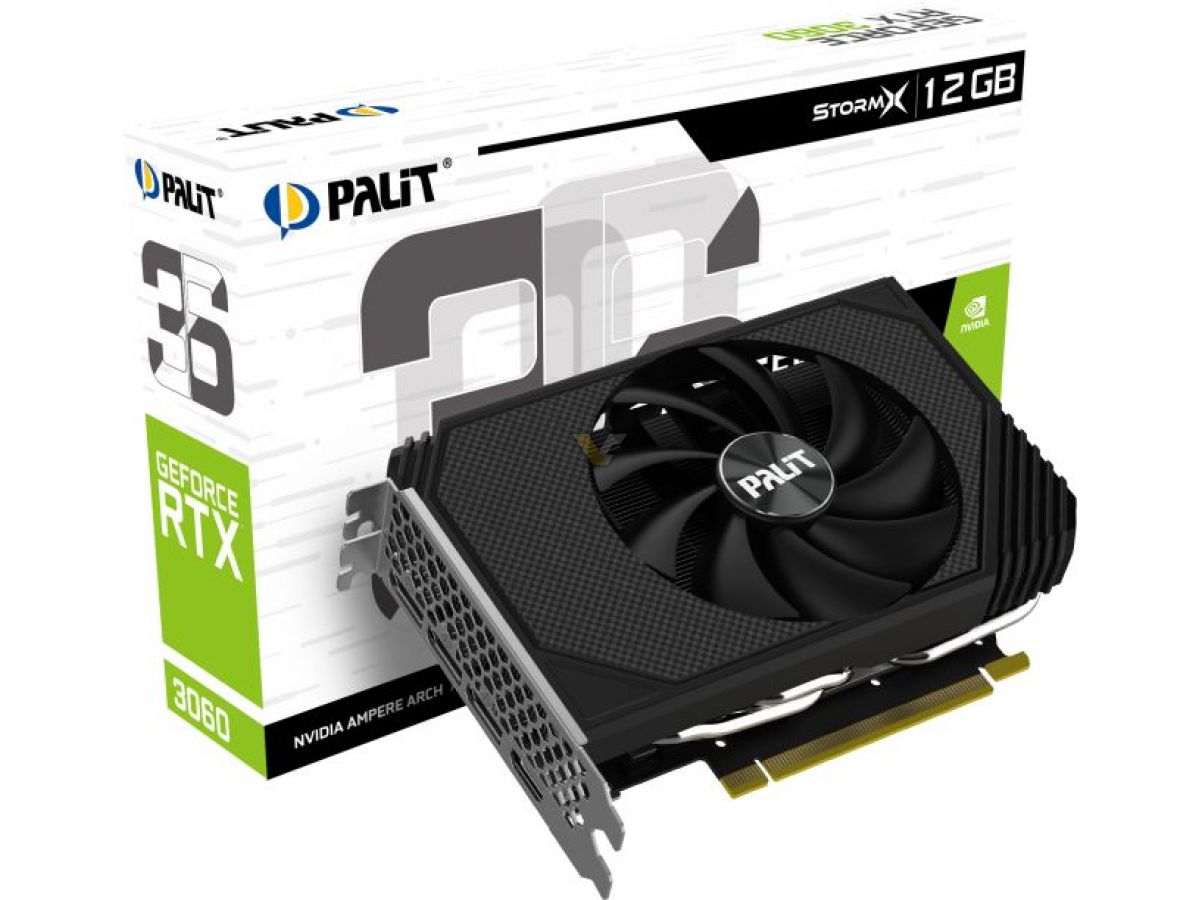 PALIT announces GeForce RTX 3060 Dual and StormX graphics cards 