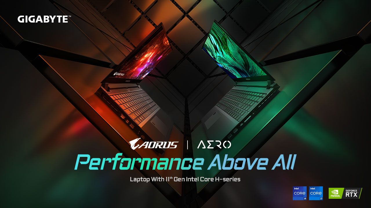 Gigabyte AORUS, AERO and G-Series laptops with Intel Tiger Lake-H detailed  