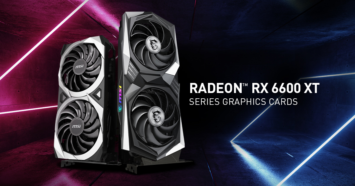 MSI announces AMD Radeon RX 6600 XT MECH and GAMING series - VideoCardz.com
