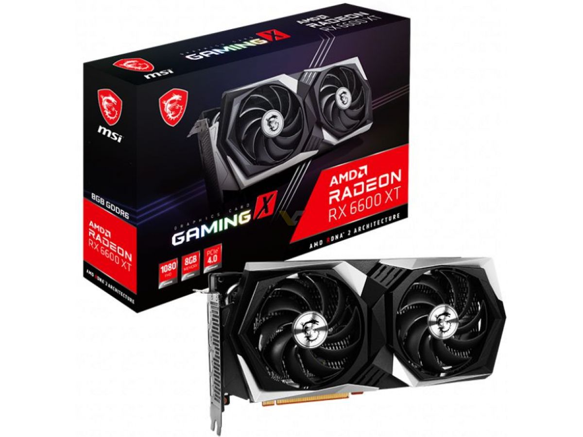 MSI announces AMD Radeon RX 6600 XT MECH and GAMING series 