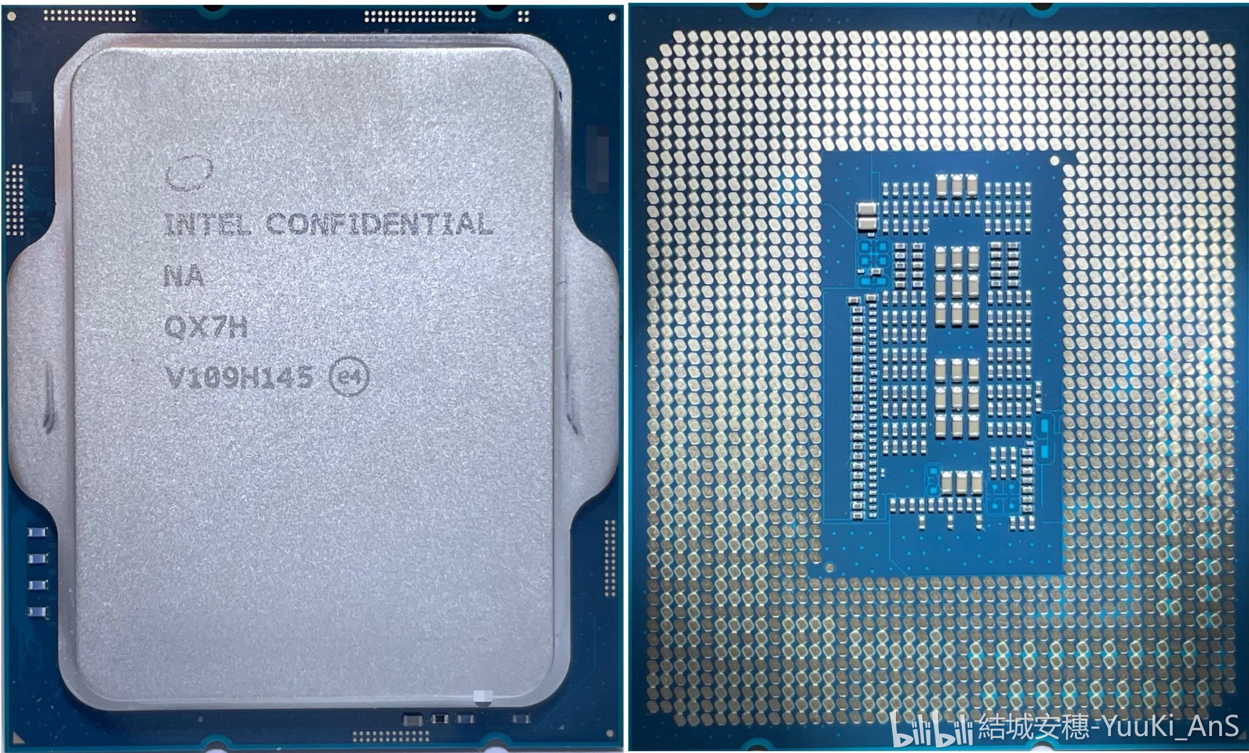 Intel Core i9-12900K ES2 engineering sample pictured up close, 16