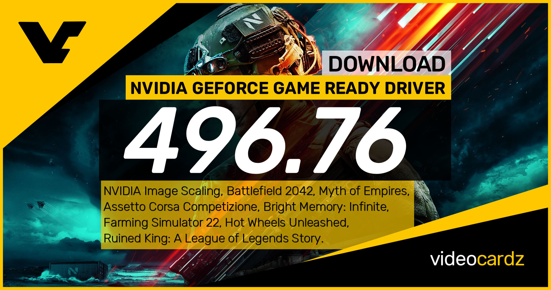 Lançado o Driver Game Ready para Battlefield 2042, Notícias GeForce