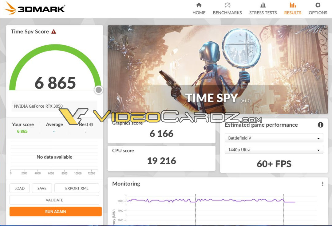 3DMark NVIDIA DLSS feature test adds DLSS 3 support. · 3DMark
