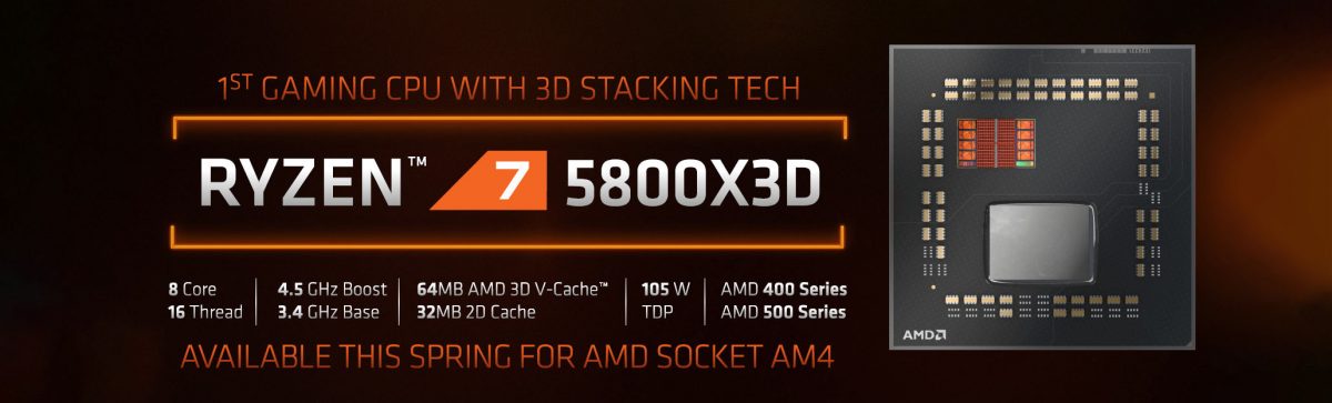 AMD Ryzen 7 5800X3D to cost $449, launches April 20 - VideoCardz.com