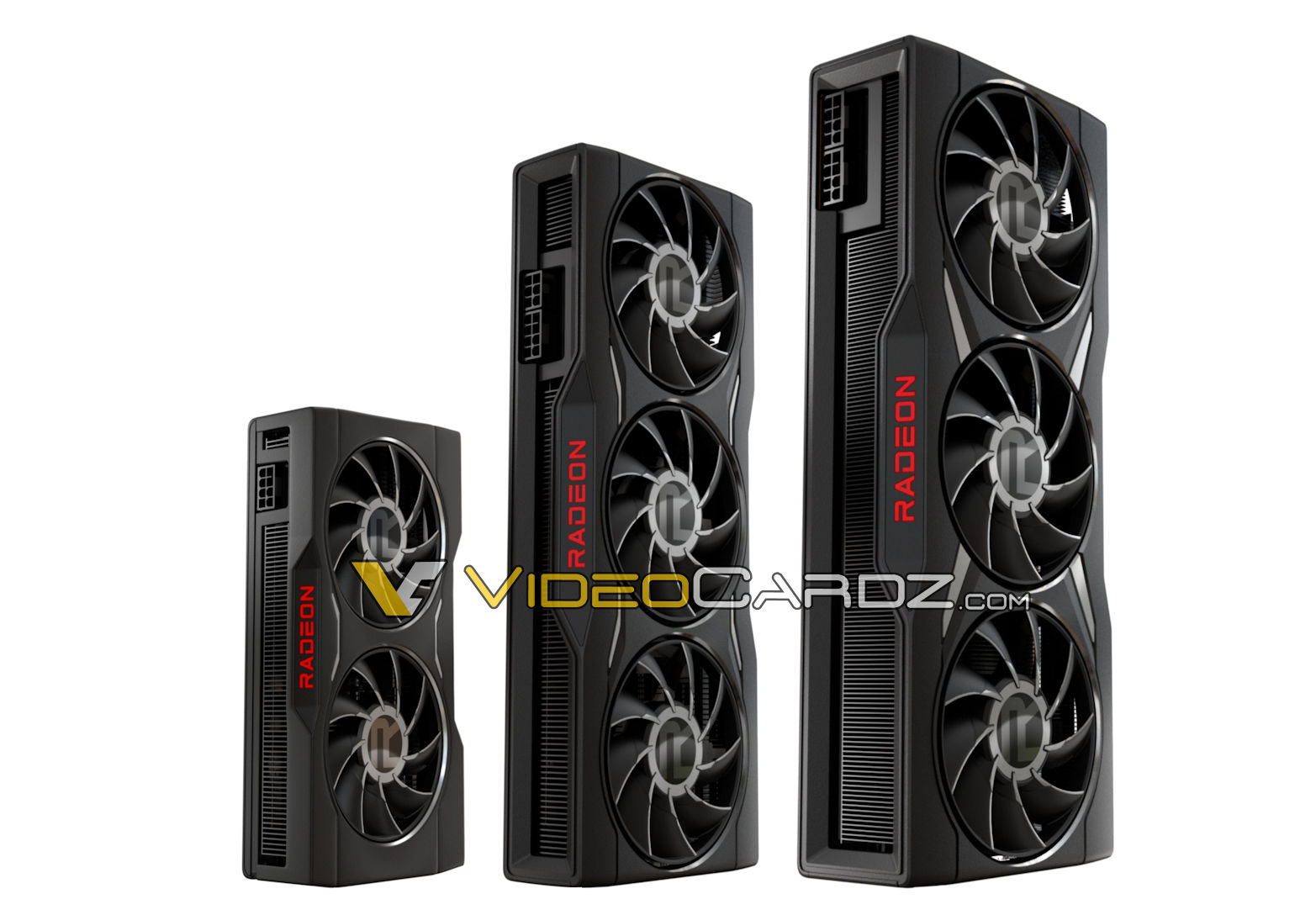 Blive gift nær ved enkelt AMD Radeon RX 6950XT, RX 6750XT and RX 6650XT pictured, release date moved  to May 10th - VideoCardz.com