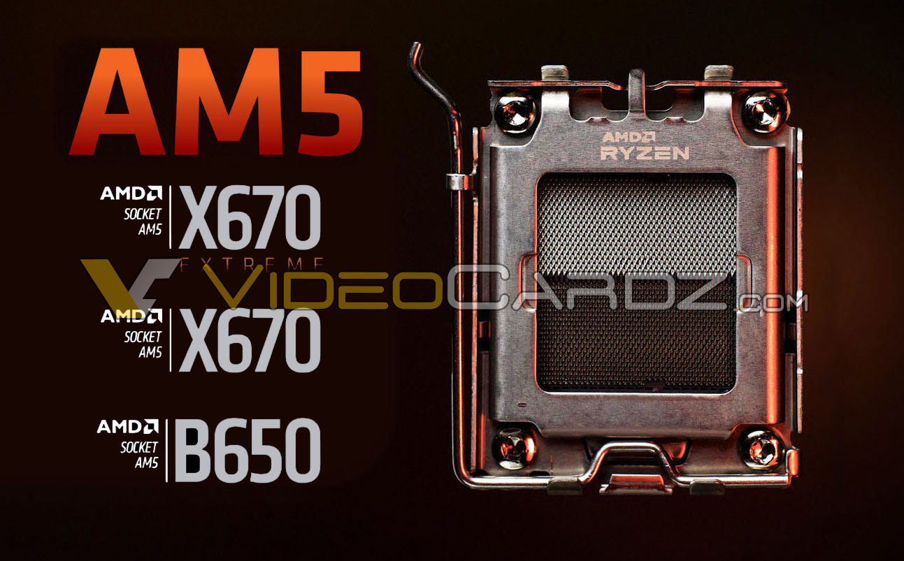 AMD, 1세대 AM5 마더보드용 X670 Extreme, X670 및 B650 칩셋 공개