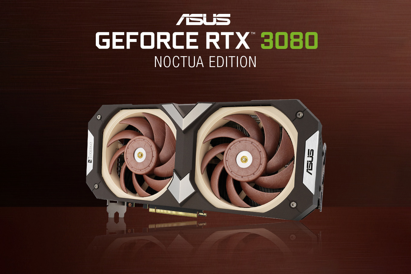 ASUS x Noctua představuje GeForce RTX 3080 Noctua Edition