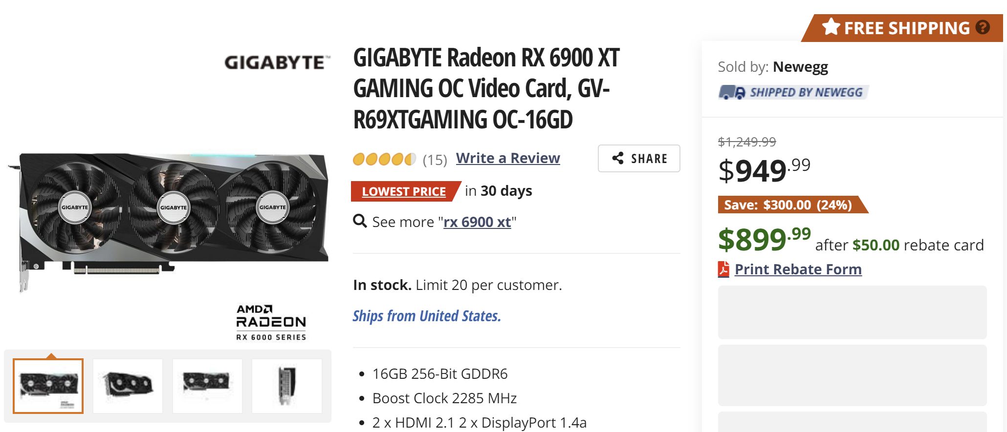 GIGABYTE GT 740 OC 4 GB Specs