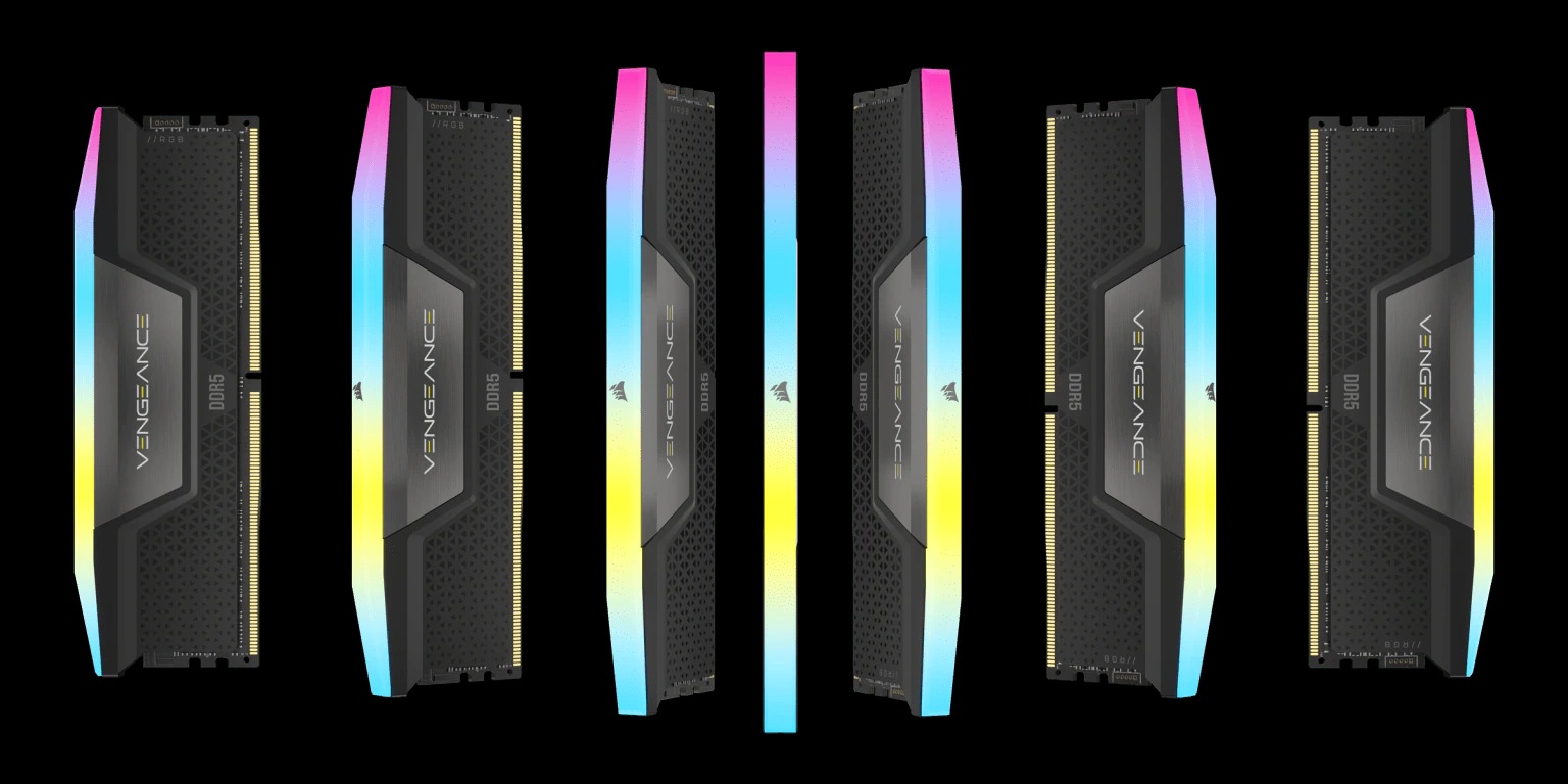 Corsair introduces Vengeance RGB DDR5 memory kits up to 64GB and 6600 MT/s  