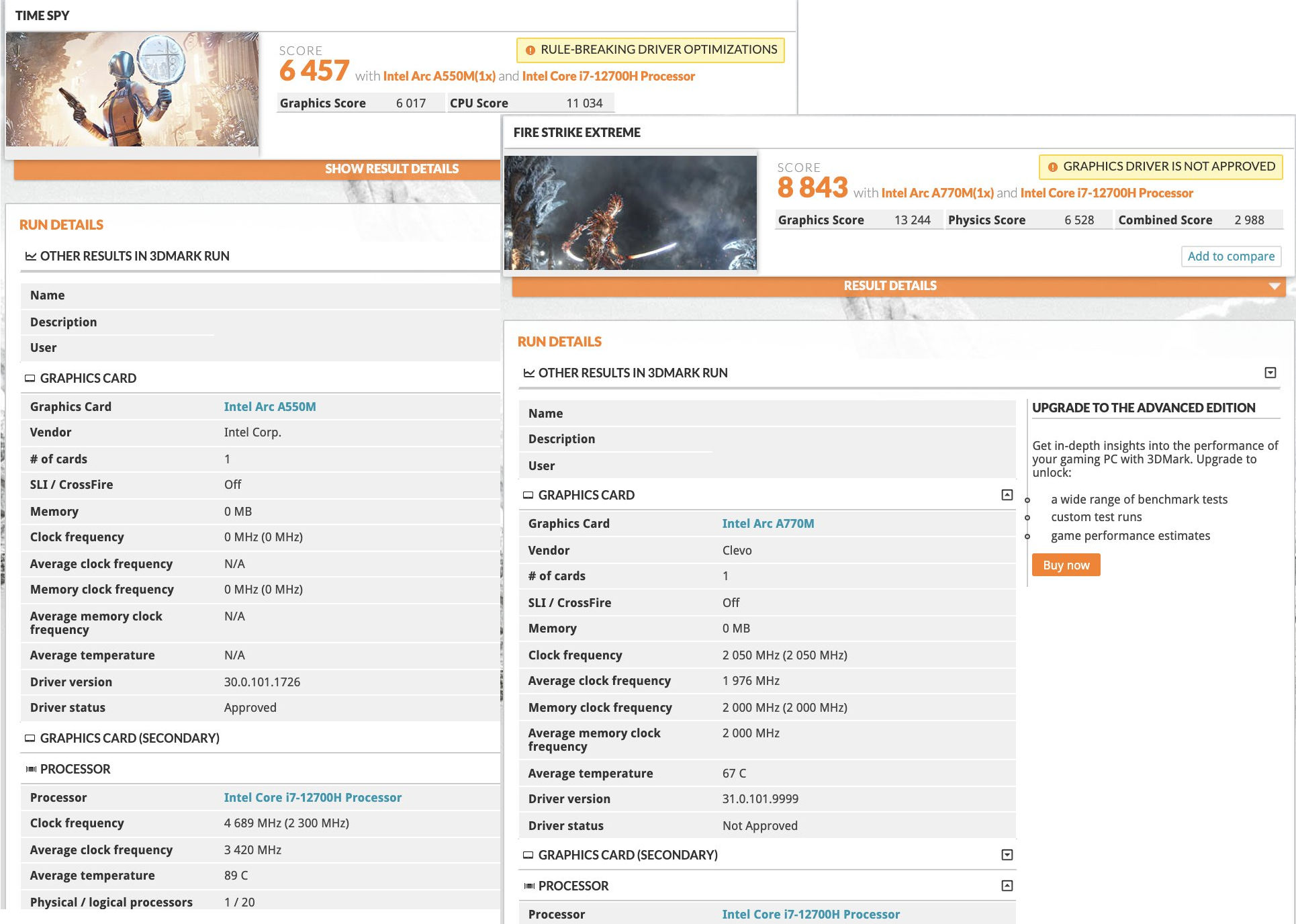 UL Benchmarks Estimating game performance from 3DMark scores