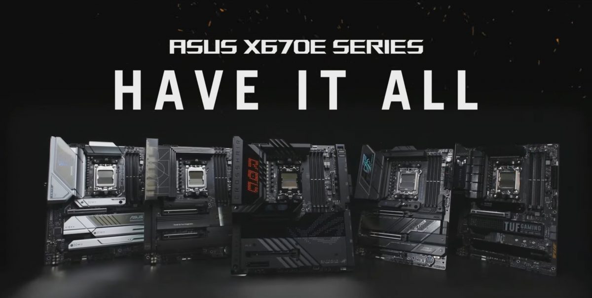 ASUS introduces first X670E MicroATX and MiniITX motherboards for AMD