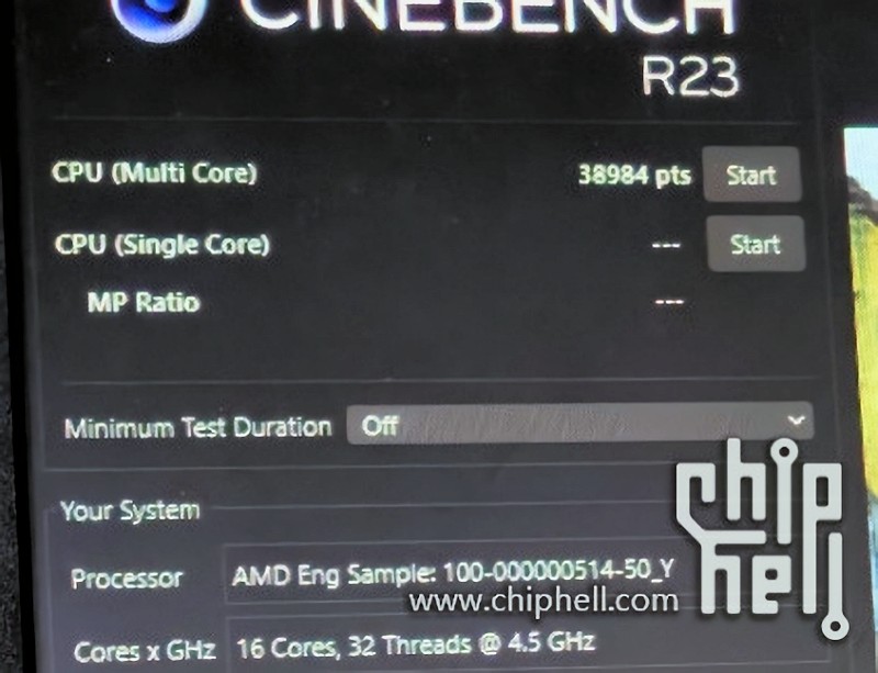 Selskabelig fordøjelse harmonisk AMD Ryzen 9 7950X scores almost 39K points in leaked Cinebench R23  multi-core test thanks water cooling - VideoCardz.com