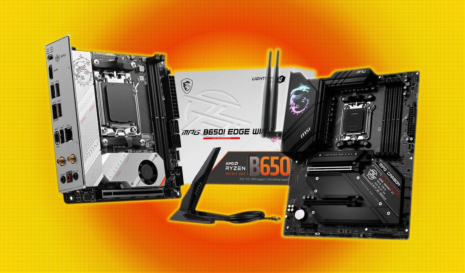 PC Gaming - Ryzen 7600X, 7800XT 16GO, MSI B650 Wifi, 16GO DDR5