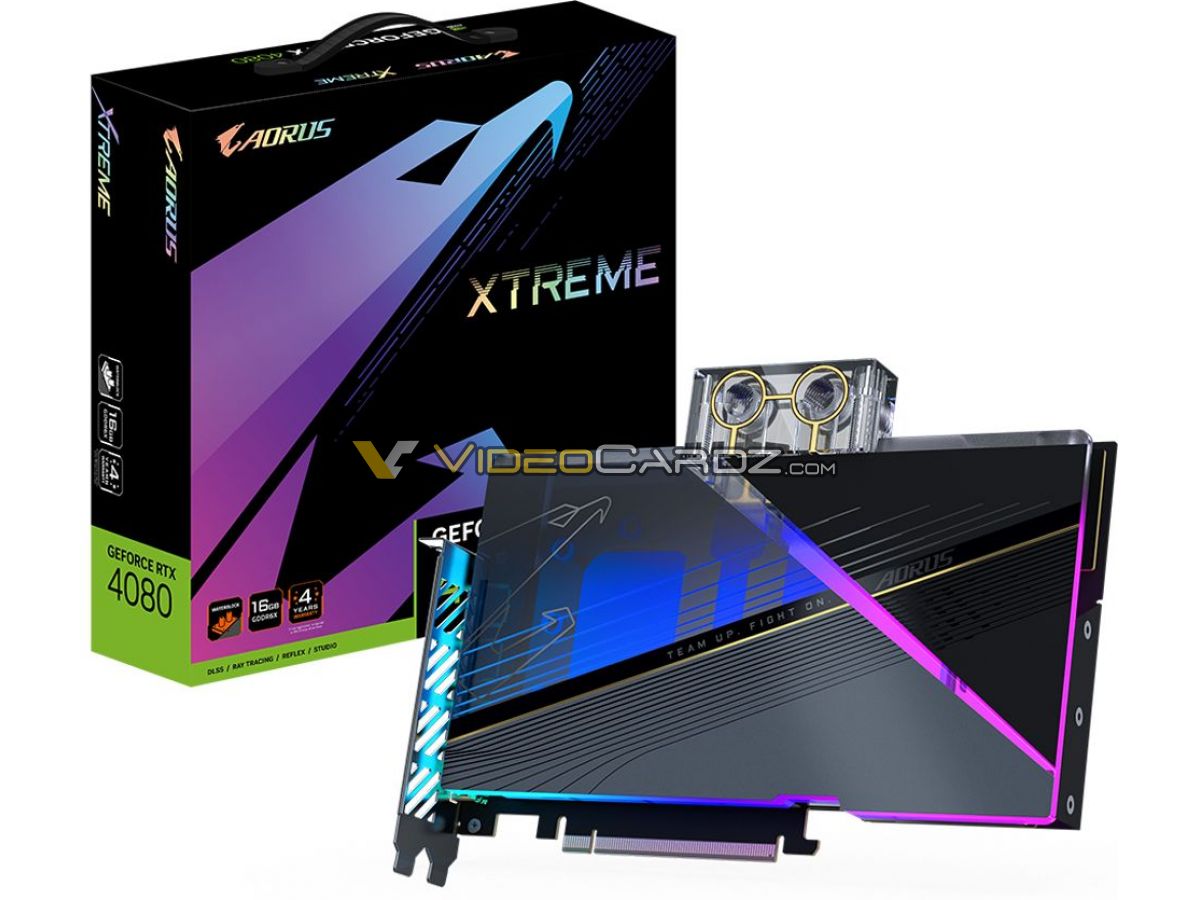 Unboxed: Gigabyte AORUS GeForce RTX 4080 16GB XTREME WATERFORCE Graphics  Card