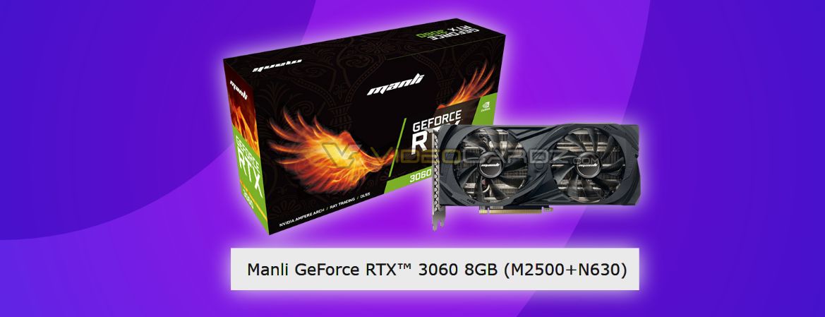 NVIDIA GeForce RTX 3060 with 8GB memory released, features 128-bit 
