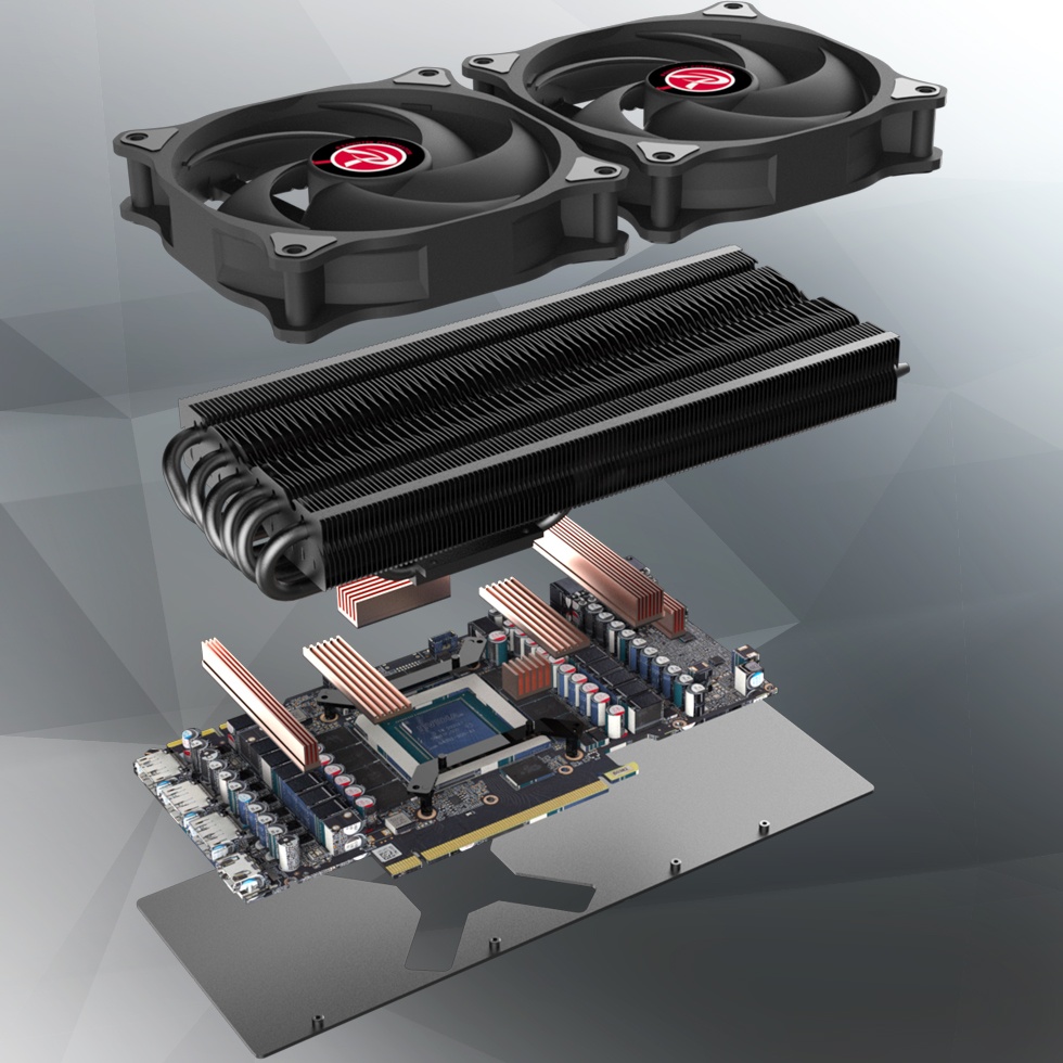 bur beslag Envision Raijintek Morpheus 8069 VGA cooler for AMD RX 6000 & NVIDIA RTX 30/40 GPUs  pictured - VideoCardz.com