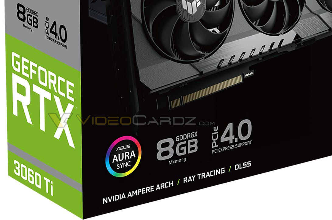 ASUS launches GeForce RTX 3060 Ti with GDDR6X memory - VideoCardz.com