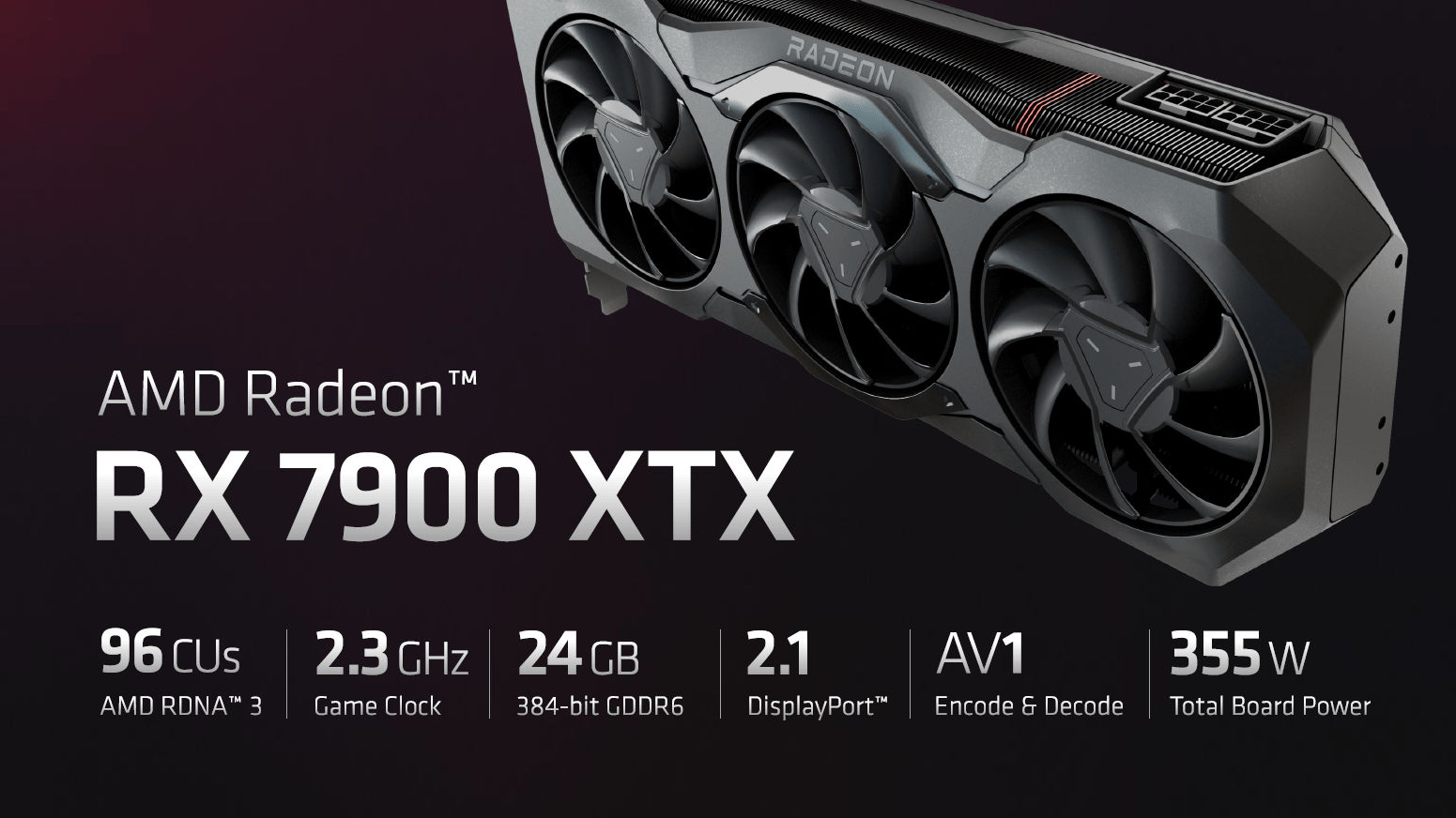 AMD announces Radeon RX 7900XTX and 7900XT with Navi 31 