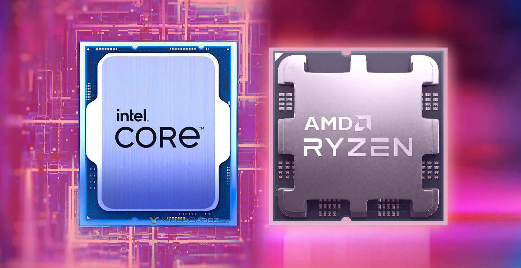 يقال أن Intel تعمل على “Raptor Lake Refresh” ، وقد يقتصر AMD Ryzen 7000X3D على 8 مراكز (في الوقت الحالي)
