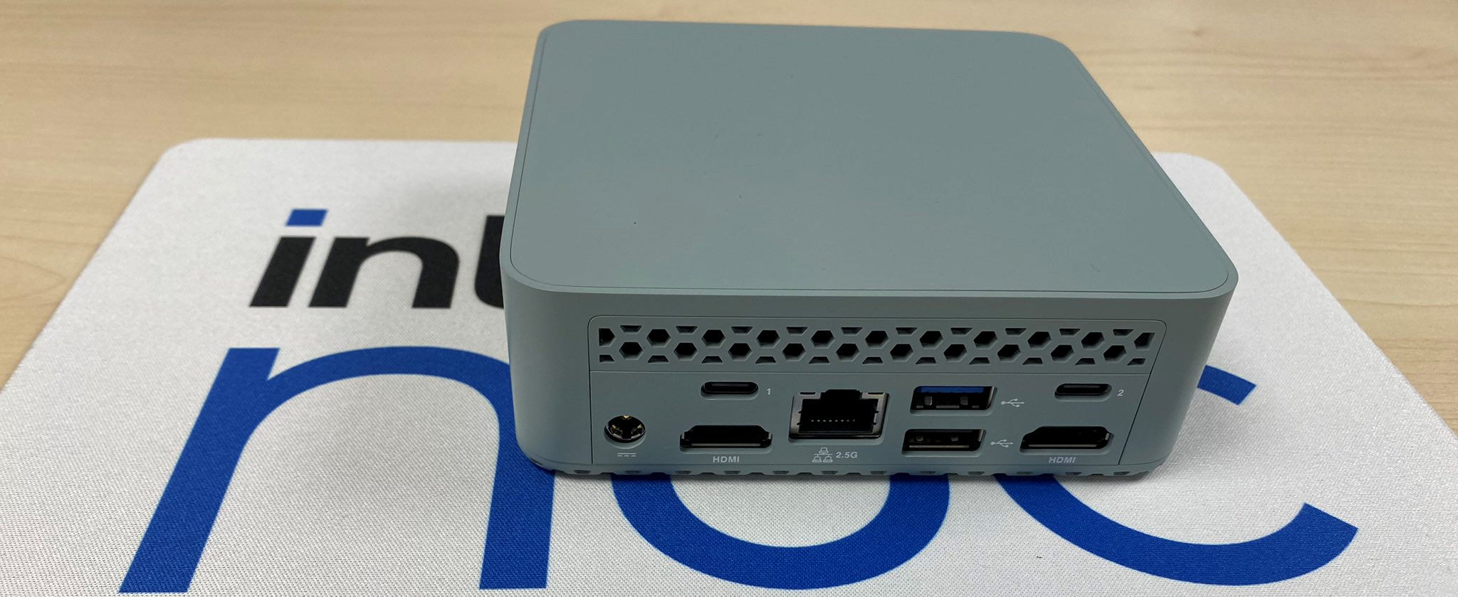 Intel NUC 13 Pro prototype shows updated design for 4x4 inch Mini-PC 