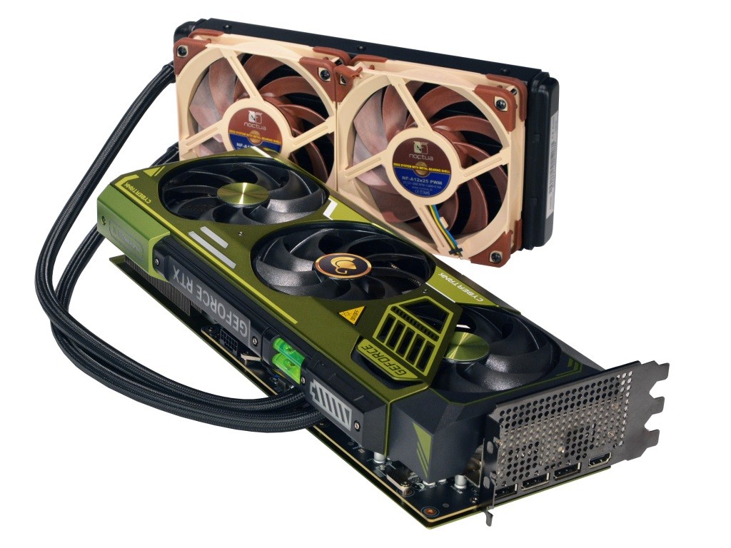Sycom launches GeForce RTX GPU with AIO-cooling and spirit level - VideoCardz.com