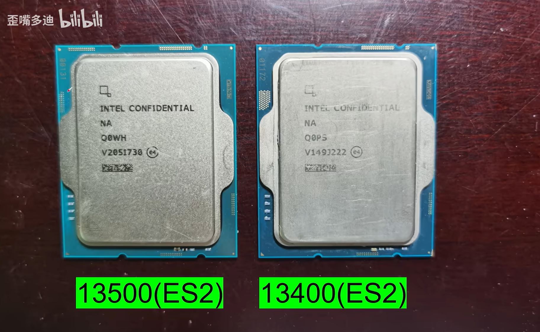 Intel Core i5-13500 engineering sample boosts up to 4.8 GHz with