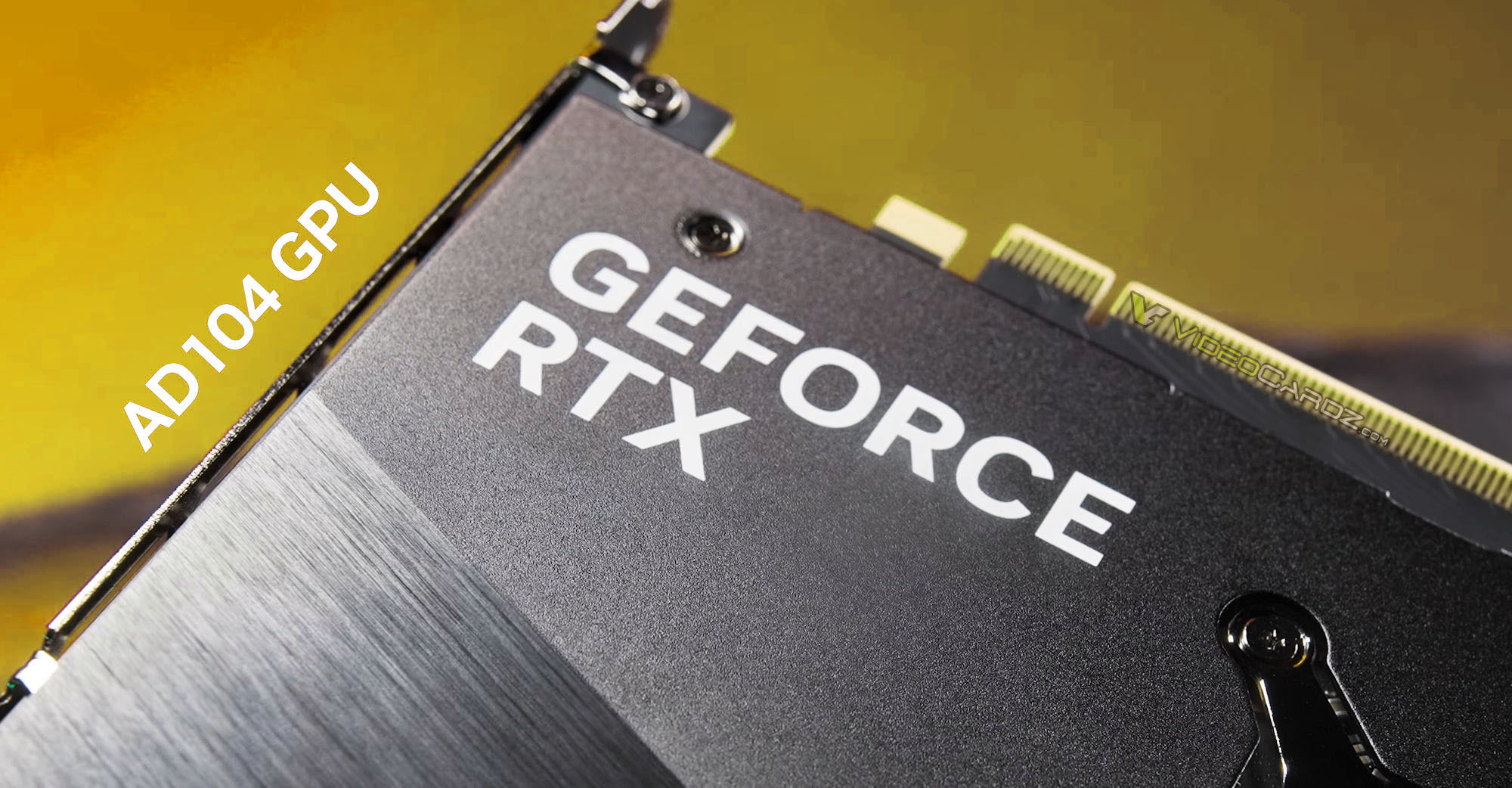 NVIDIA pracuje nad dwiema stacjonarnymi kartami graficznymi GeForce RTX 40 z procesorem graficznym AD104