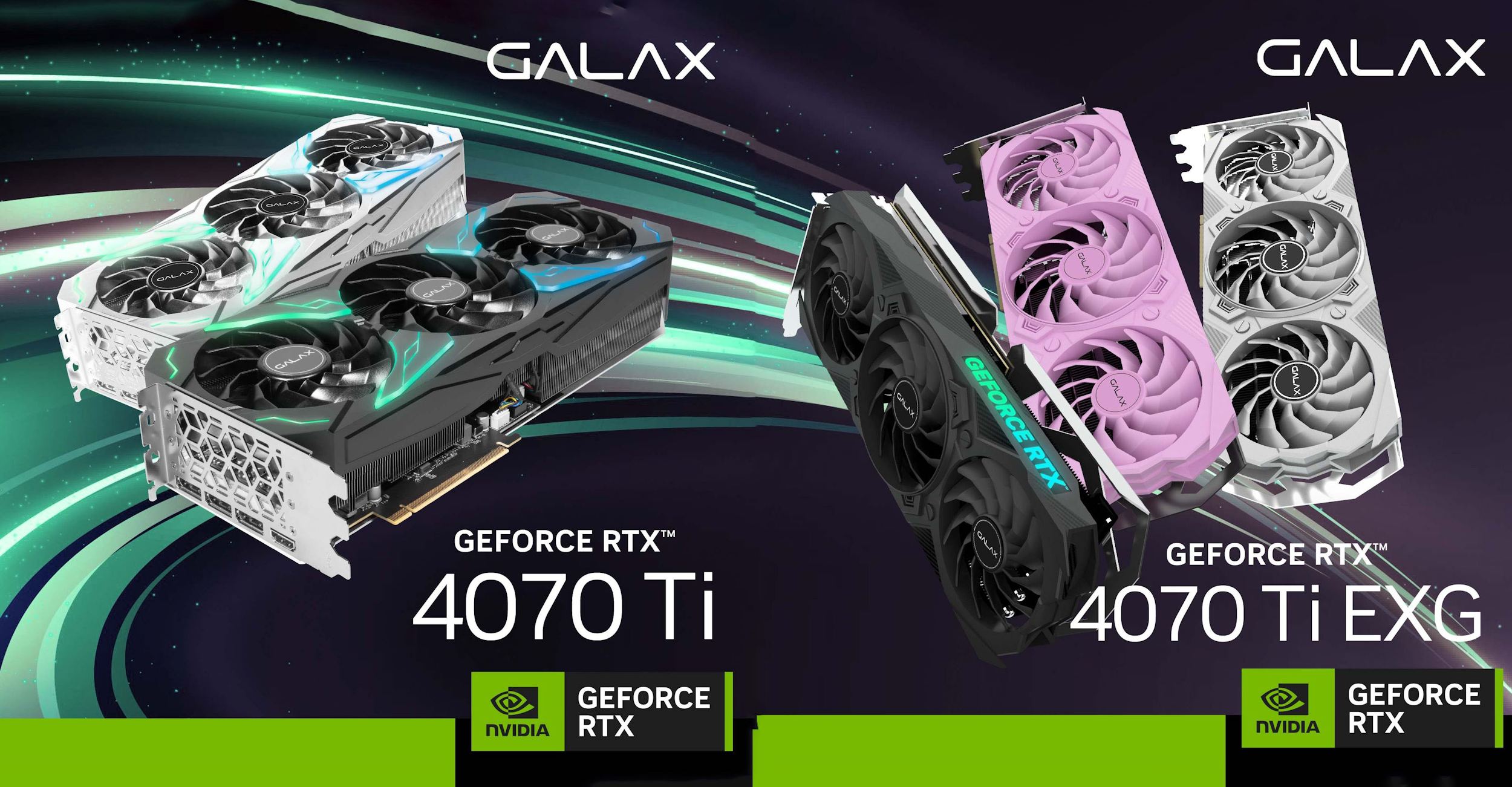 GALAX announces GeForce RTX 4070 Ti graphics cards, including the