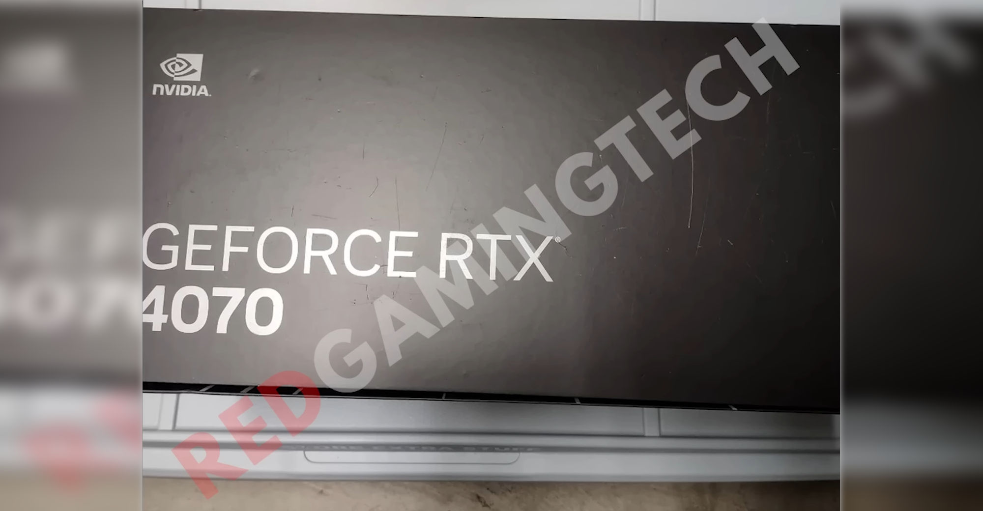 Únik obalu NVIDIA GeForce RTX 4070 Founders Edition