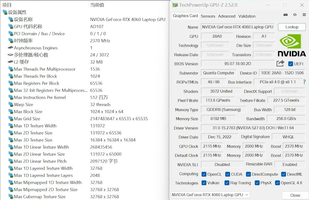 NVIDIA GeForce RTX 4060 Laptop AD107 GPU Tested, Up To 65% Faster Than RTX  3060 Laptop
