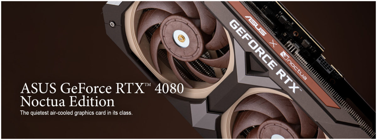 ASUS GeForce RTX 4080 16GB GDDR6X Noctua OC Edition (PCIe 4.0