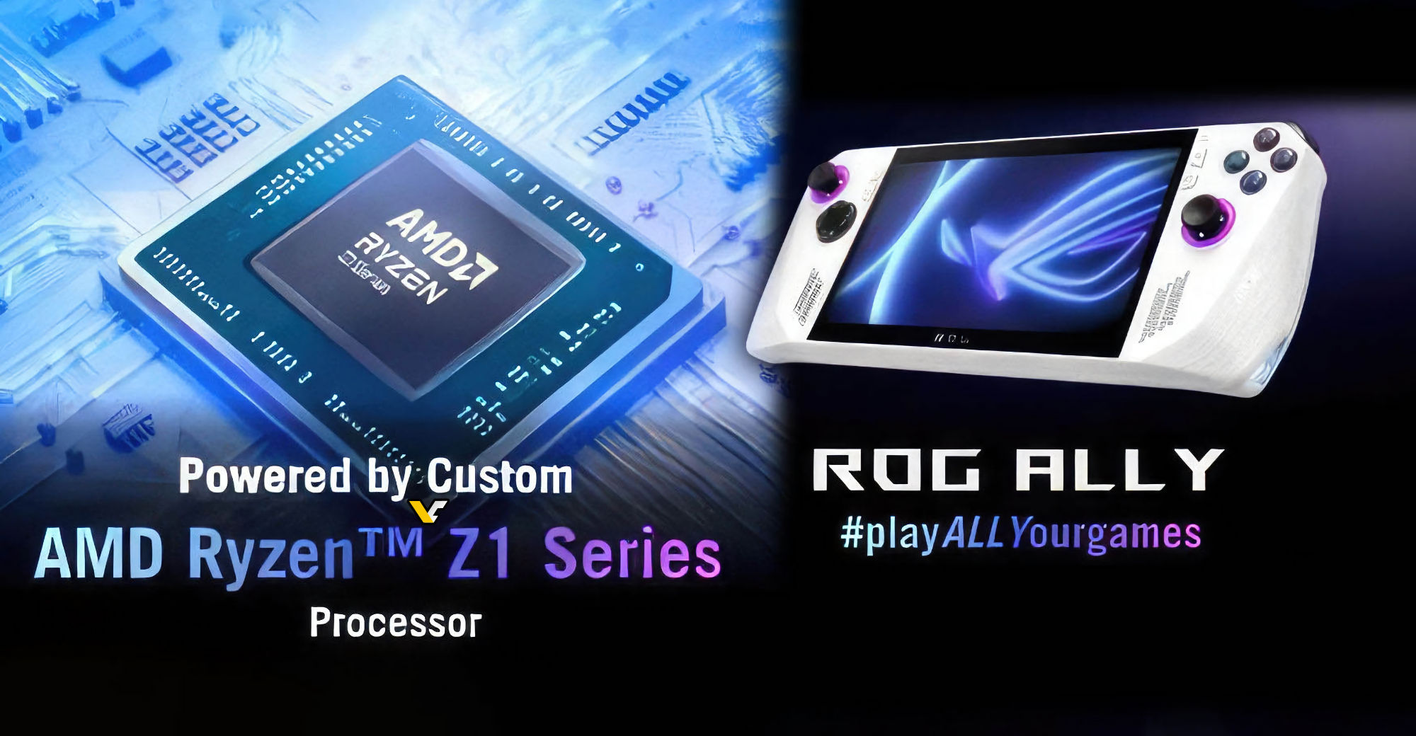 AMD confirma ASUS ROG Ally com nova APU Ryzen Z1 e com RDNA 3