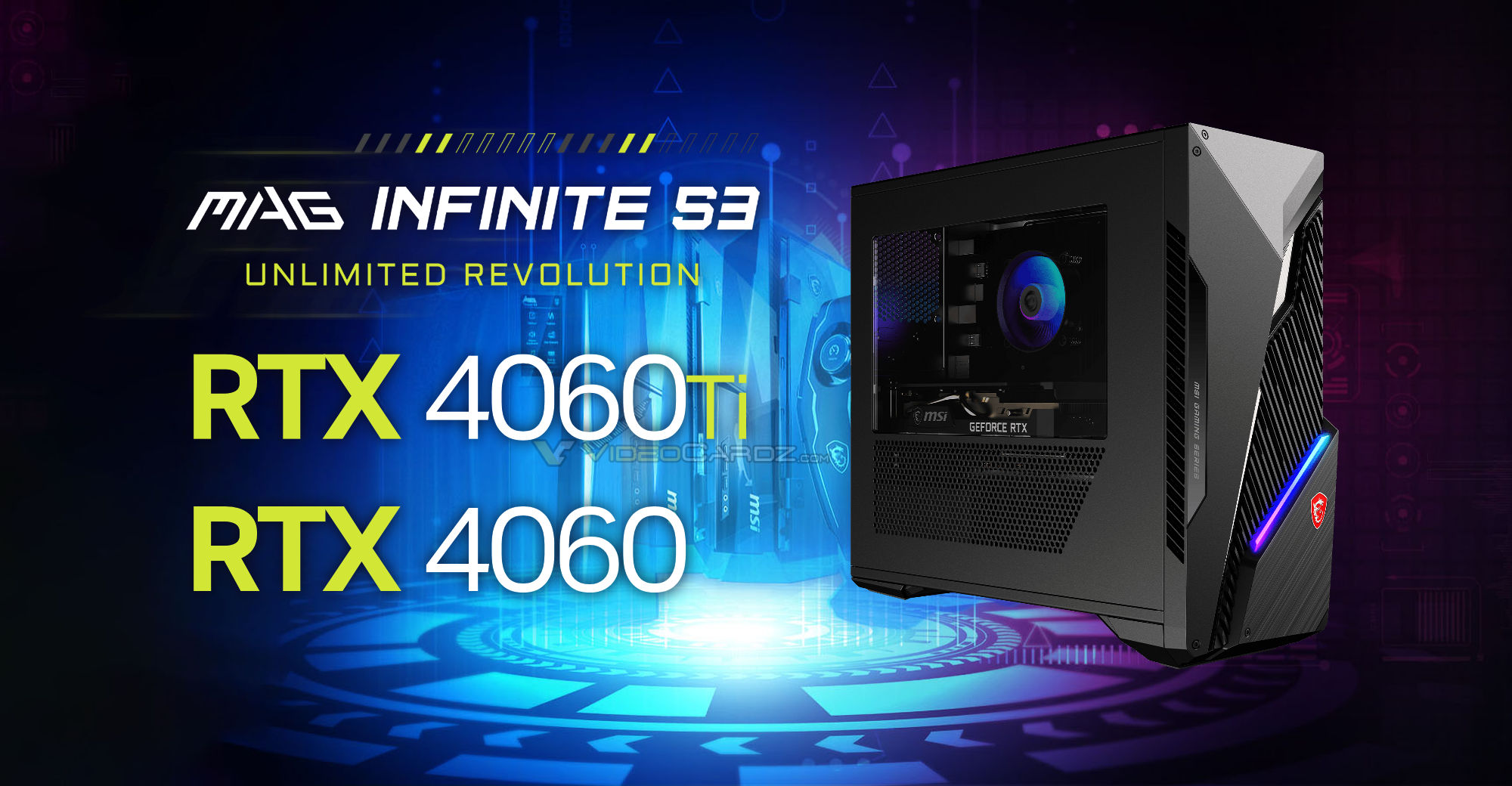 MAG Infinite S3 13th UNLIMITED REVOLUTION, Gaming Desktop Computer