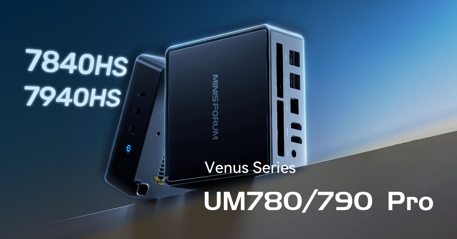 MINISFORUM Venus UM790 Pro Mini PC with Ryzen 9 7940HS